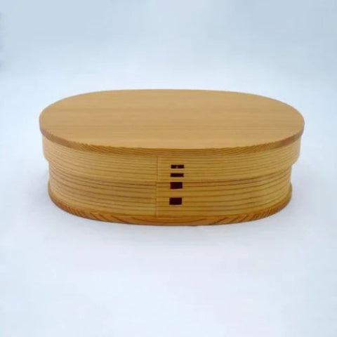 大館曲げわっぱ小判弁当（中）仕切付 – GOOD DESIGN STORE TOKYO by