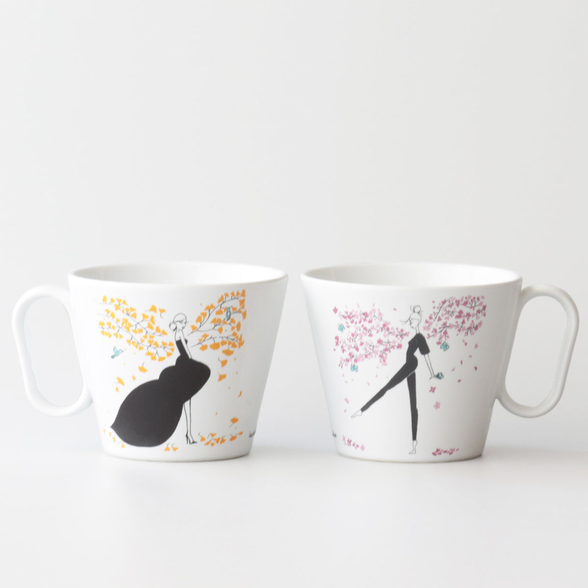 志村観行　RETRO寓話図マグ　マグカップ 生涯を添い遂げるマグ/All in Bloom Laura Denton – GOOD DESIGN STORE