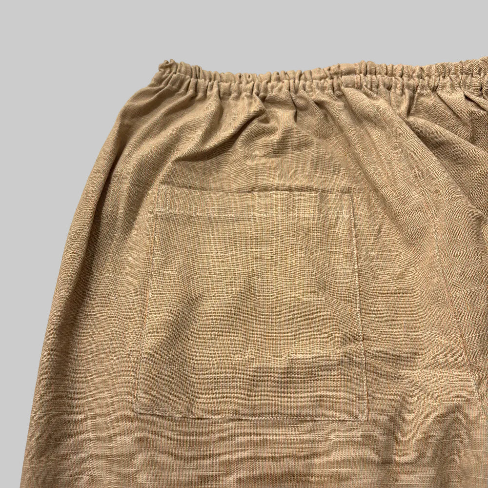 Farmers' MONPE いろは 縞 青橙/うなぎの寝床 – GOOD DESIGN STORE