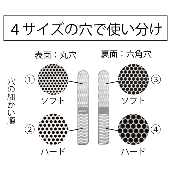 ステンレス製しなるツメヤスリ/G-1043/グリーンベル – GOOD DESIGN