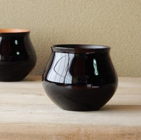 【美品】良岳氏作 木製コーヒーカップ けやき・花梨（2脚セット） 美品】良岳氏作 木製コーヒーカップ けやき・花梨（2脚セット