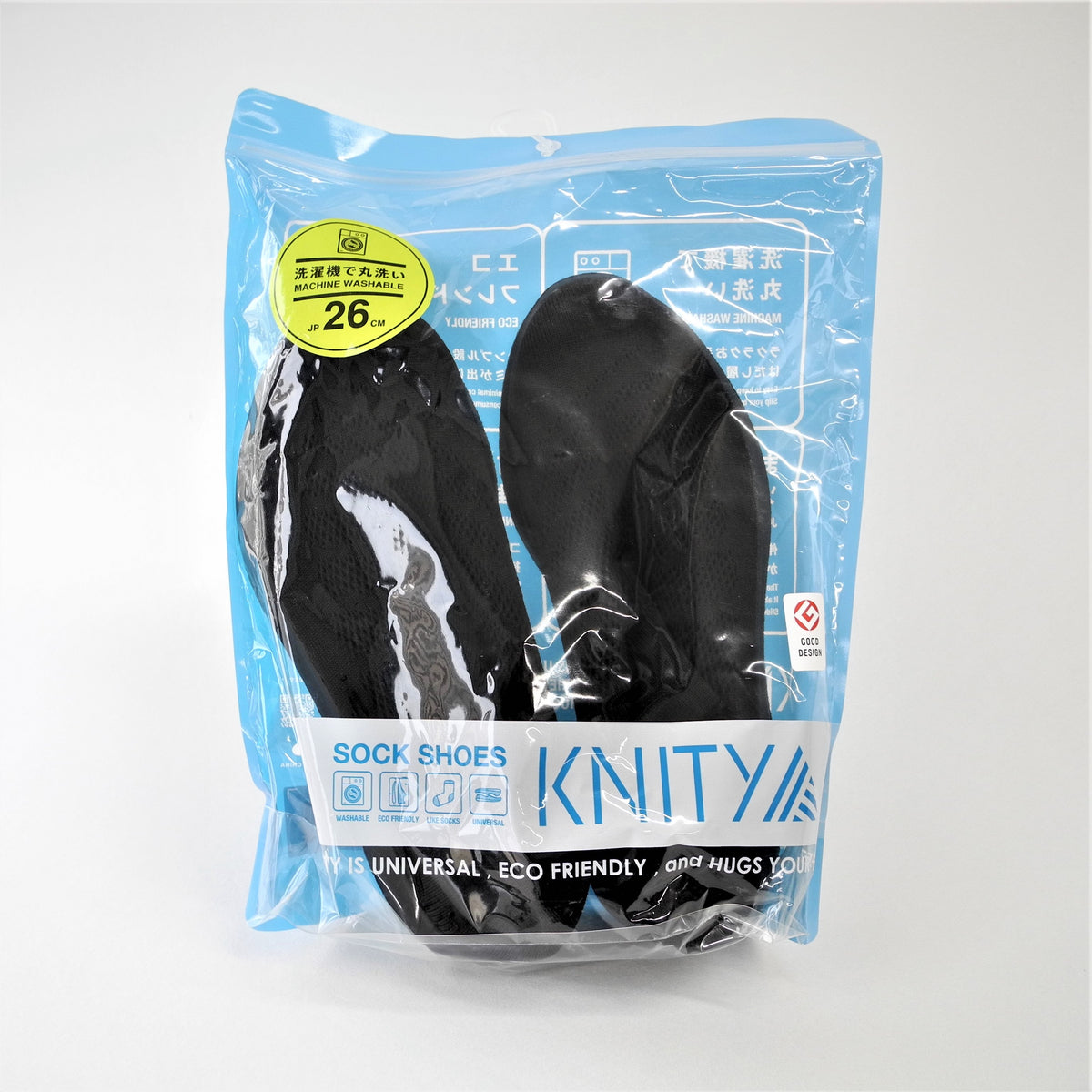 ソックスシューズ KNITY（ニッティー）/724/Unisex/ブラック – GOOD