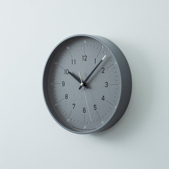 ウォールクロック essent （エッセント）/ グレー/ DFI 24-06 GY