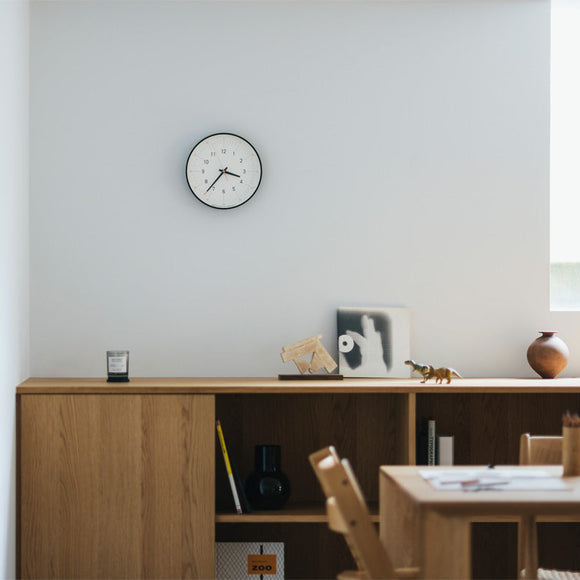 ウォールクロック essent （エッセント）/ ホワイト/ DFI 24-06 WH