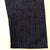 Farmers’ MONPE Iroha Vertical Kasuri Stripes Blue-Brown / Eel’s Bed