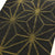 Farmers’ MONPE Iroha Horizontal Kasuri Asanoha Black and Yellow / Eel’s Bed