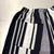 Farmers’ MONPE Iroha Horizontal Kasuri Obi, Navy and White / Eel’s Nest