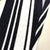 Farmers’ MONPE Iroha Horizontal Kasuri Obi, Navy and White / Eel’s Nest