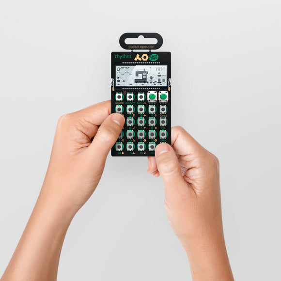 Pocket-size synthesizer pocket operator