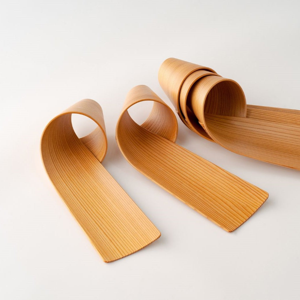 栗久 栗盛俊二 曲げわっぱ 大館サラダボウル2個 栗久 栗盛俊二 曲げわっぱ 大館サラダボウル2個